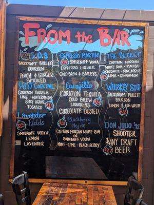 Menu photo 1 Backdraft Bar & Grill Bonsall, CA
