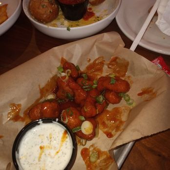 AWSOM Wings Pizza & Burgers - Chipotle Chipotle honey cauliflower and Cheese balls. - Chicken Wings Near Me - Montebello, California