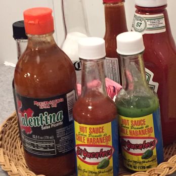 A La Mexicana - Table condiments - Mexican Near Me - Raymond, Maine