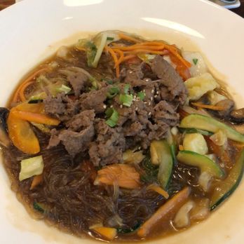 Hoya Korean Kitchen - My japchae was super liquidity...? - Korean Near Me - Fort Worth, Texas