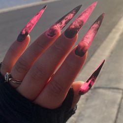 Nerdy Nail Tech - Gel x marble