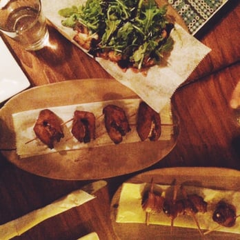 Orinoco - Some appetizers to share: the bacon wrapped dates were amazing. - Venezuelan Near Me - Cambridge, Massachusetts Orinoco - Some appetizers to share: the bacon wrapped dates were amazing. - Venezuelan Near Me - Cambridge, Massachusetts