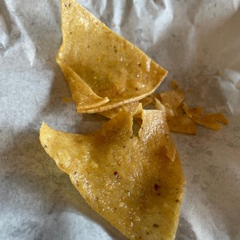 Dos Coyotes Border Cafe - This is to show how oily the chips were. - Tex-Mex Near Me - San Ramon, California Dos Coyotes Border Cafe - This is to show how oily the chips were. - Tex-Mex Near Me - San Ramon, California