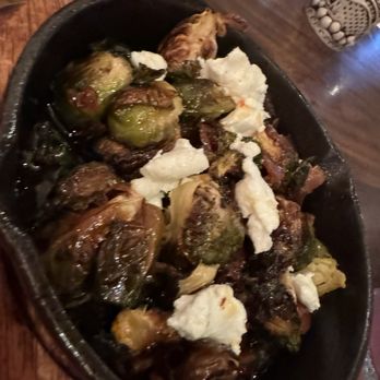 Julep Cast Iron Kitchen + Drink - Brussels sprouts & goat cheese - New American Near Me - Brea, California