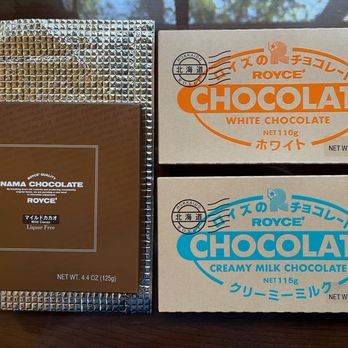 ROYCE' Chocolate - My selections. All incredibly smooth and delicious. - Candy Stores Near Me - Portland, Oregon ROYCE' Chocolate - My selections. All incredibly smooth and delicious. - Candy Stores Near Me - Portland, Oregon