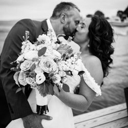 Butterfly photography - Bride and Groom