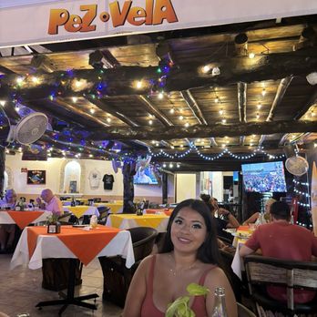 Pez Vela - Seating at the door - Mexican Near Me - Playa del Carmen, ROO Pez Vela - Seating at the door - Mexican Near Me - Playa del Carmen, ROO