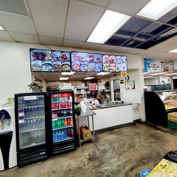 Palama Snack Corner - Towards da back of the store, inside Palama Market is the Palama Snack Corner. - Korean Near Me - Honolulu, Hawaii