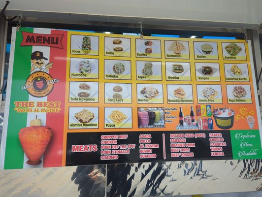 Menu photo 2 Leo's Tacos San Francisco, CA Menu photo 2 Leo's Tacos San Francisco, CA