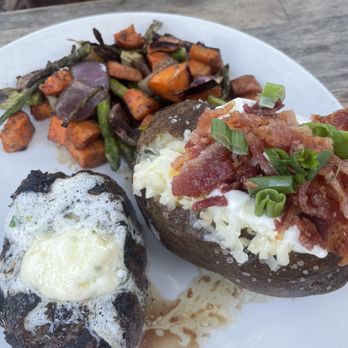 Colton's Social House - Sirloin with baked potato - New American Near Me - Clovis, California Colton's Social House - Sirloin with baked potato - New American Near Me - Clovis, California