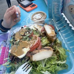 Caprese Salad plus grilled chicken