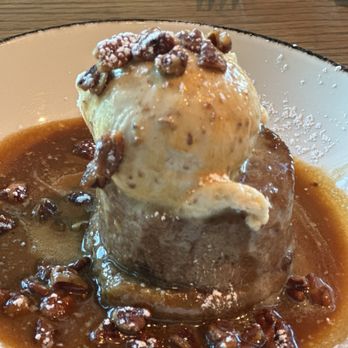 Urban Hill - Sticky toffee pudding with rum raisin ice cream - New American Near Me - Salt Lake City, Utah Urban Hill - Sticky toffee pudding with rum raisin ice cream - New American Near Me - Salt Lake City, Utah