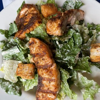 Boston Sail Loft - Cajun salmon Caesar salad - Bars Near Me - Boston, Massachusetts