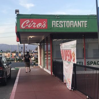 Ciros Ristorante - The front of the store - Italian Near Me - Indio, California