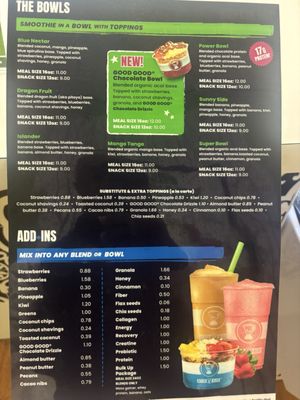 Menu photo 1 Better Blend Cincinnati, OH