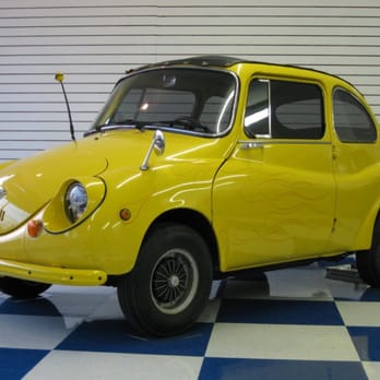 Roosales - Our Mascot Marty is a restored1969 Subaru 360 Sedan - Used Car Dealers Near Me - Puyallup, Washington