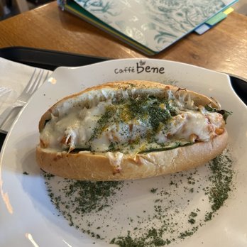 Caffe Bene - Spicy chicken sandwich - Coffee & Tea Near Me - Torrance, California Caffe Bene - Spicy chicken sandwich - Coffee & Tea Near Me - Torrance, California