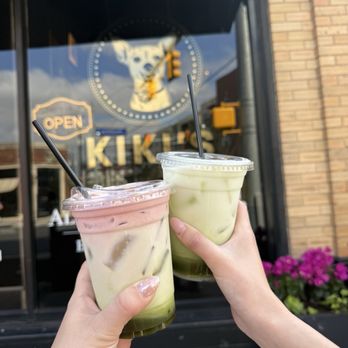 Kiki's Coffee & Spirits - Strawberry matcha + white chocolate mocha matcha - Coffee & Tea Near Me - San Antonio, Texas Kiki's Coffee & Spirits - Strawberry matcha + white chocolate mocha matcha - Coffee & Tea Near Me - San Antonio, Texas