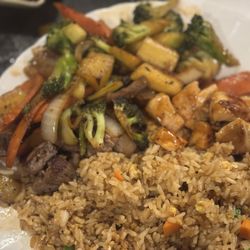 Nikko Japanese Steakhouse & Sushi Bar - Steak and chicken hibachi