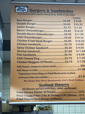 Menu photo 3 Best Burger Stafford, TX