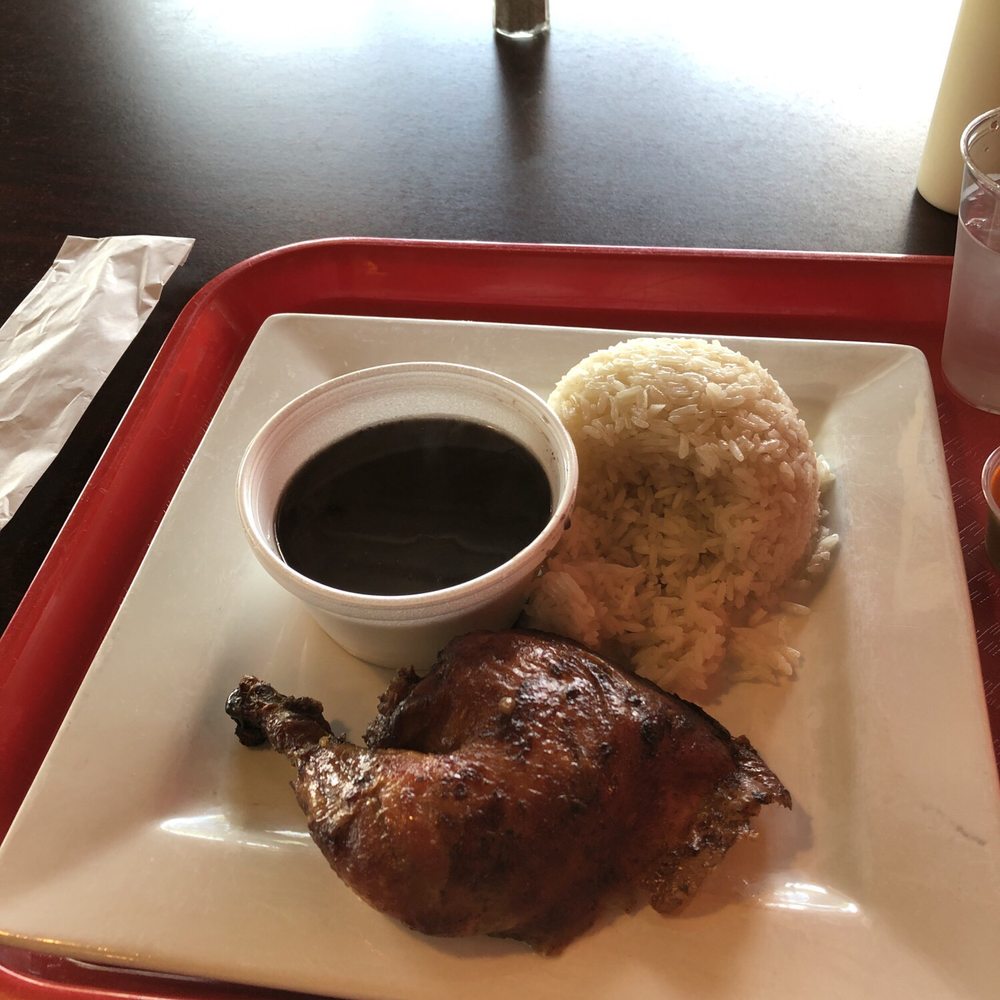 La Granja - 1/4 chicken with Beans and rice. - Latin American Near Me - Kissimmee, Florida La Granja - 1/4 chicken with Beans and rice. - Latin American Near Me - Kissimmee, Florida