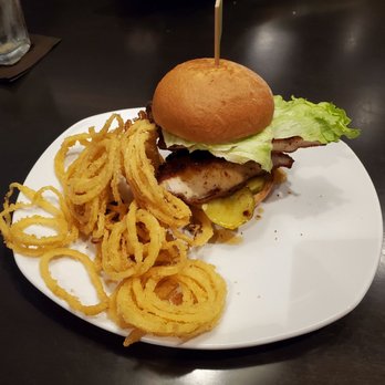 110 Grill - Hot honey chicken sandwich-gluten free - New American Near Me - Boston, Massachusetts