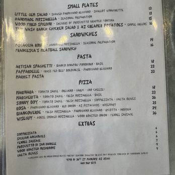 Pizzeria Bianco - Italian Near Me - Phoenix, Arizona