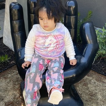 Cafe Xochi - Hand chair in the garden. - Cafes Near Me - Oakland, California