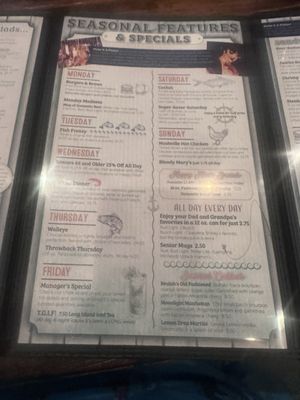 Menu photo 1 Tim's Tavern Canton, OH