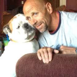 Sylvia Browne Group - Chris with Spanky