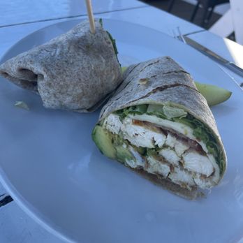 Marina Grille - Grilled chicken wrap (bland) - Seafood Near Me - Belmar, New Jersey