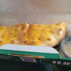 Papa Johns Pizza - The "Papadilla" is a glorified calzone/closed quesidilla that didn't hold together well.