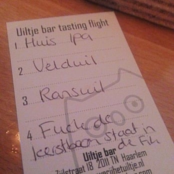 Uiltje Bar - The Christmas tree is on fire! - Bars Near Me - Haarlem, New Hampshire