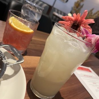 North Italia - Pina No-Lada (mocktail) and Pomegranate Mule - Italian Near Me - Omaha, Nebraska