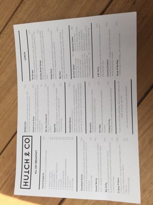 Menu photo 2 Hutch & Co. Lilydale, VIC Menu photo 2 Hutch & Co. Lilydale, VIC