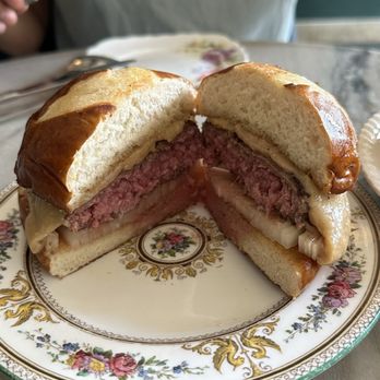 Lord's - Welsh rarebit cheeseburger - British Near Me - New York, New York