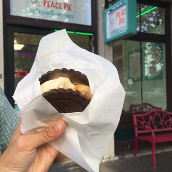 Peace Pie - Salted caramel brownie (the most popular) $6 - Desserts Near Me - Charleston, South Carolina