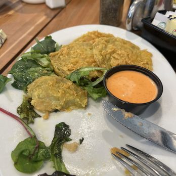 Fleur De Lis - Fried green tomatoes - Breakfast & Brunch Near Me - New Orleans, Louisiana Fleur De Lis - Fried green tomatoes - Breakfast & Brunch Near Me - New Orleans, Louisiana