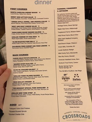 Menu photo 7 Crossroads Chapel Hill Chapel Hill, NC Menu photo 7 Crossroads Chapel Hill Chapel Hill, NC