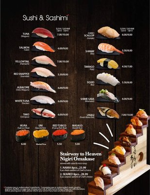 Menu photo 6 Irashai Sushi Seattle, WA