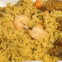 China Lily - Lemon Pepper Wings with Shrimp Fried Rice