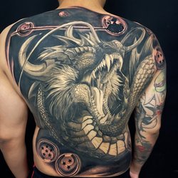Dark Horse Tattoo - Back tat final session