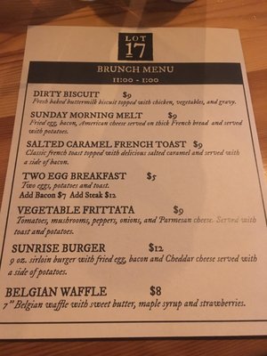 Menu photo 6 Lot 17 Pittsburgh, PA Menu photo 6 Lot 17 Pittsburgh, PA