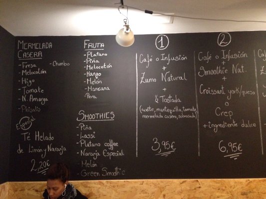 Menu photo 5 Café Baraka Granada, GR Menu photo 5 Café Baraka Granada, GR
