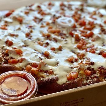 Mama's Famous Pizza and Grill - Exeter - Chicken Bacon Ranch Stuffed Pizza (Counter Style) - Pizza Near Me - Reading, Pennsylvania Mama's Famous Pizza and Grill - Exeter - Chicken Bacon Ranch Stuffed Pizza (Counter Style) - Pizza Near Me - Reading, Pennsylvania