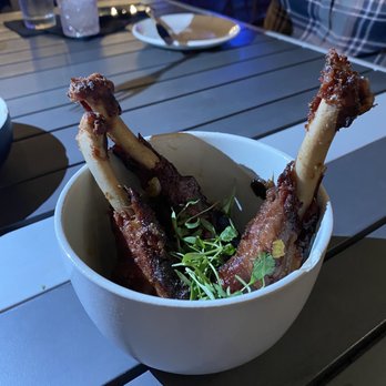 Cebada Rooftop - Smoked duck drummets - Wine Bars Near Me - Coral Gables, Florida