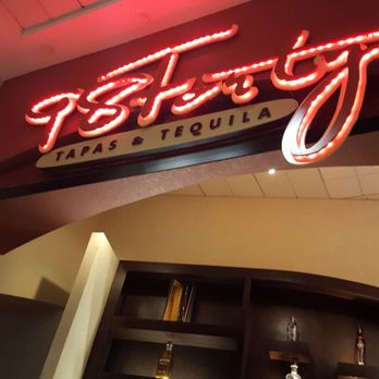 98Forty Tapas & Tequila - Sign above the bar area - Tapas/Small Plates Near Me - Orlando, Florida