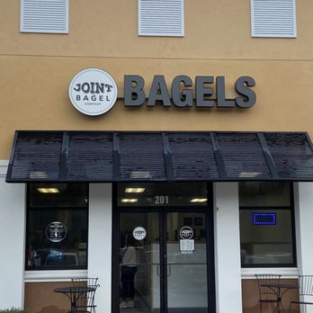 Joint Bagel Co. - Store front.. they have a drive through - Bagels Near Me - St. Augustine, Florida