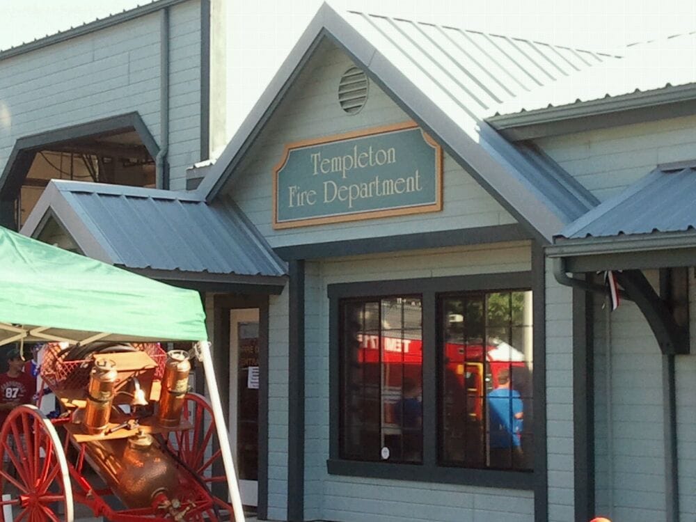 TEMPLETON FIRE DEPARTMENT Updated May 2024 206 5th St, Templeton