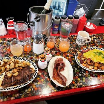 The Fly Trap - two plates of food on a table - Diners Near Me - Ferndale, Michigan